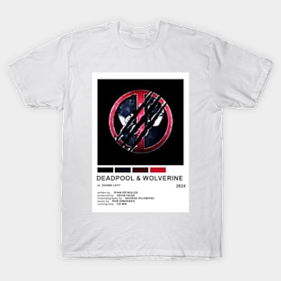 deadpool and wolfrine T-Shirt